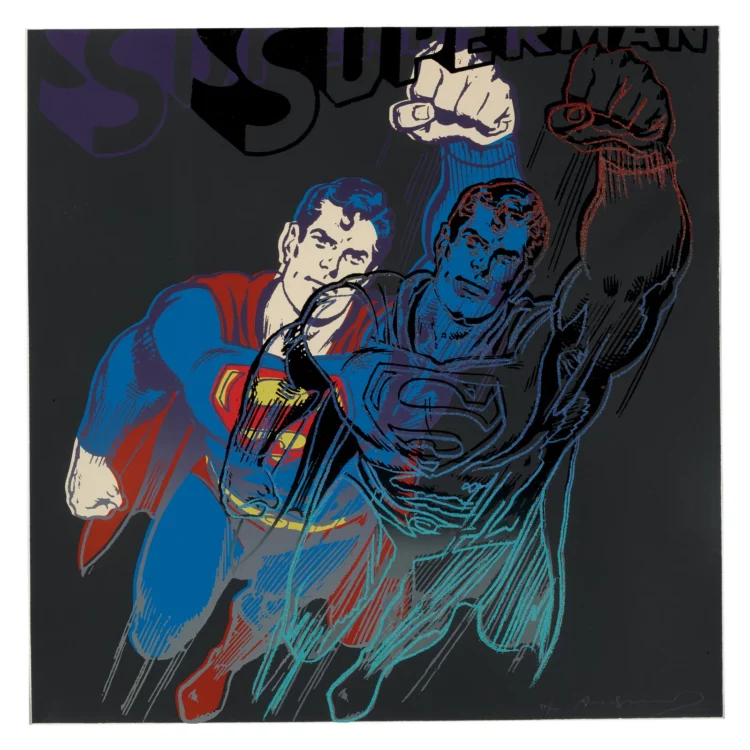 Andy Warhol  "Superman" - immagine 2