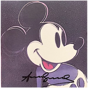 Andy Warhol : Myths </br> "Mickey Mouse"