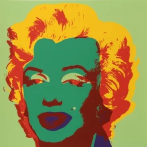 Andy Warhol </br>"Marilyn Green 11.25"