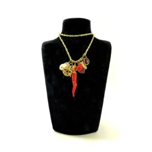 Collana Corno rosso