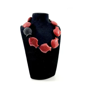 Collana pesci rossi