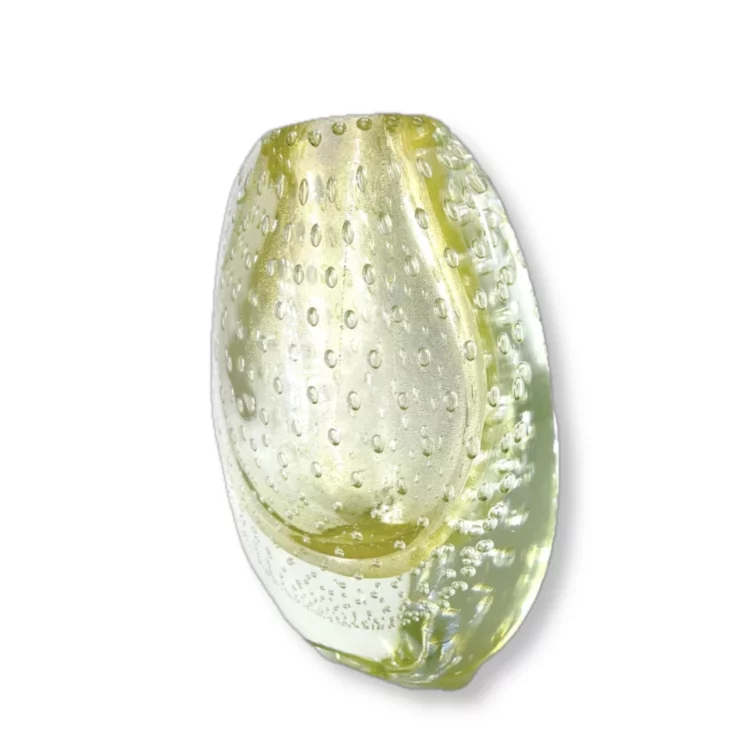 Vaso in vetro Murano color oro - immagine 3