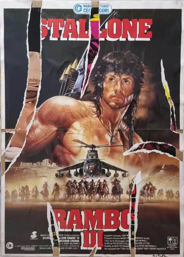 Mimmo Rotella</br>Rambo III